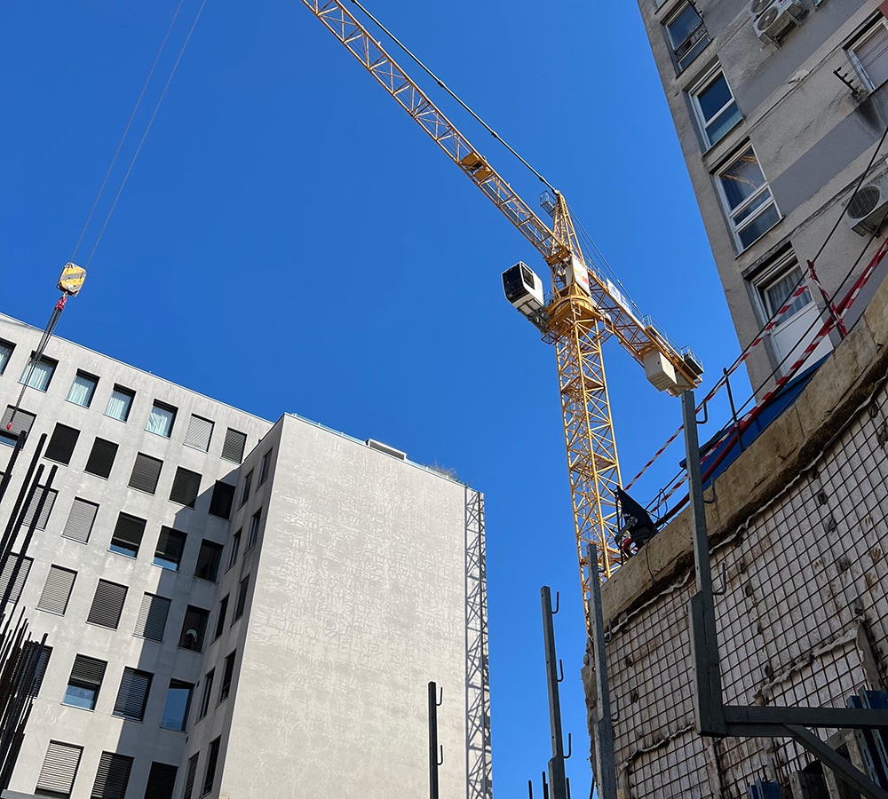 Montaža krana Maksimirska