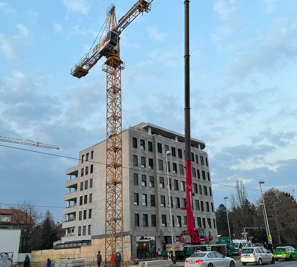 Montaža krana Maksimirska