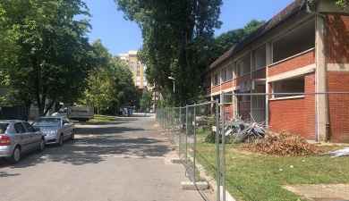 Rušenje postojećih objekata Končar