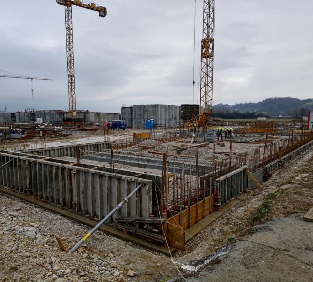 Radovi na postrojenju za pročišćavanje otpadnih voda Zabok – PPOV Oroslavje